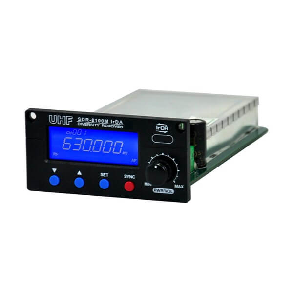 Chaiyo SDR-8200M 100 Channel UHF 2-Way True Diversity Receiver Module - 520 - 526MHz