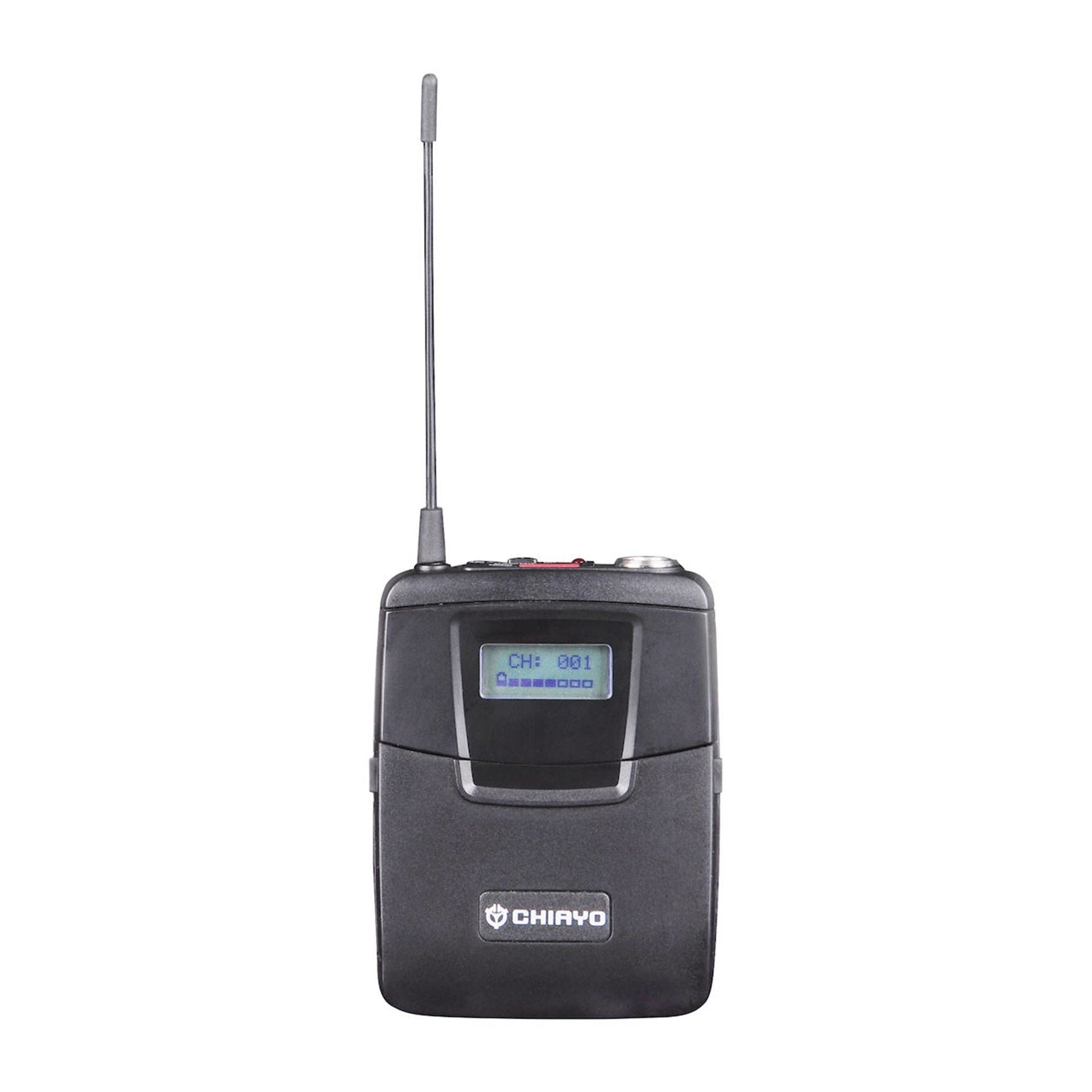 Chiayo SM6100-5B 100 Ch Bodypack Transmitter & Microphone 566Mhz
