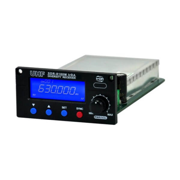 Chaiyo SDR-8200M 100 Channel UHF 2-Way True Diversity Receiver Module - 520 - 526MHz