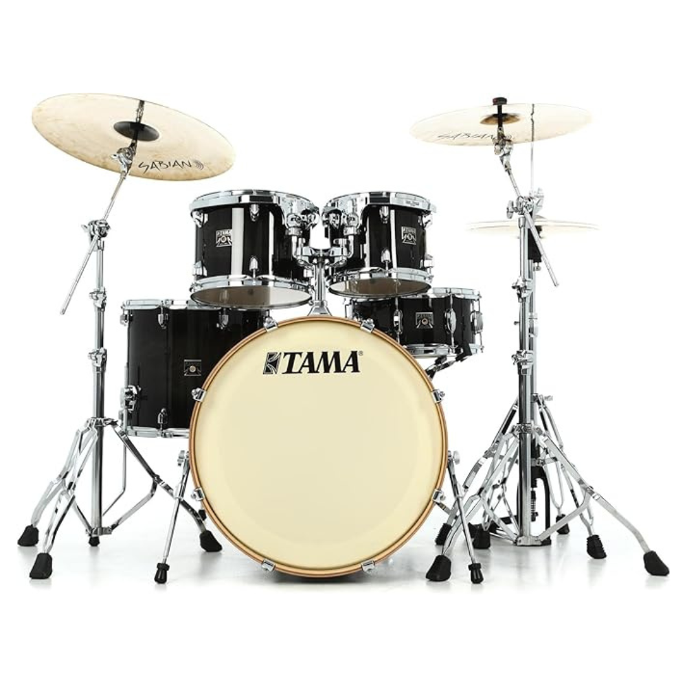Tama Superstar Classic 22 5pc Drum Kit Shell Pack - Transparent Black Burst