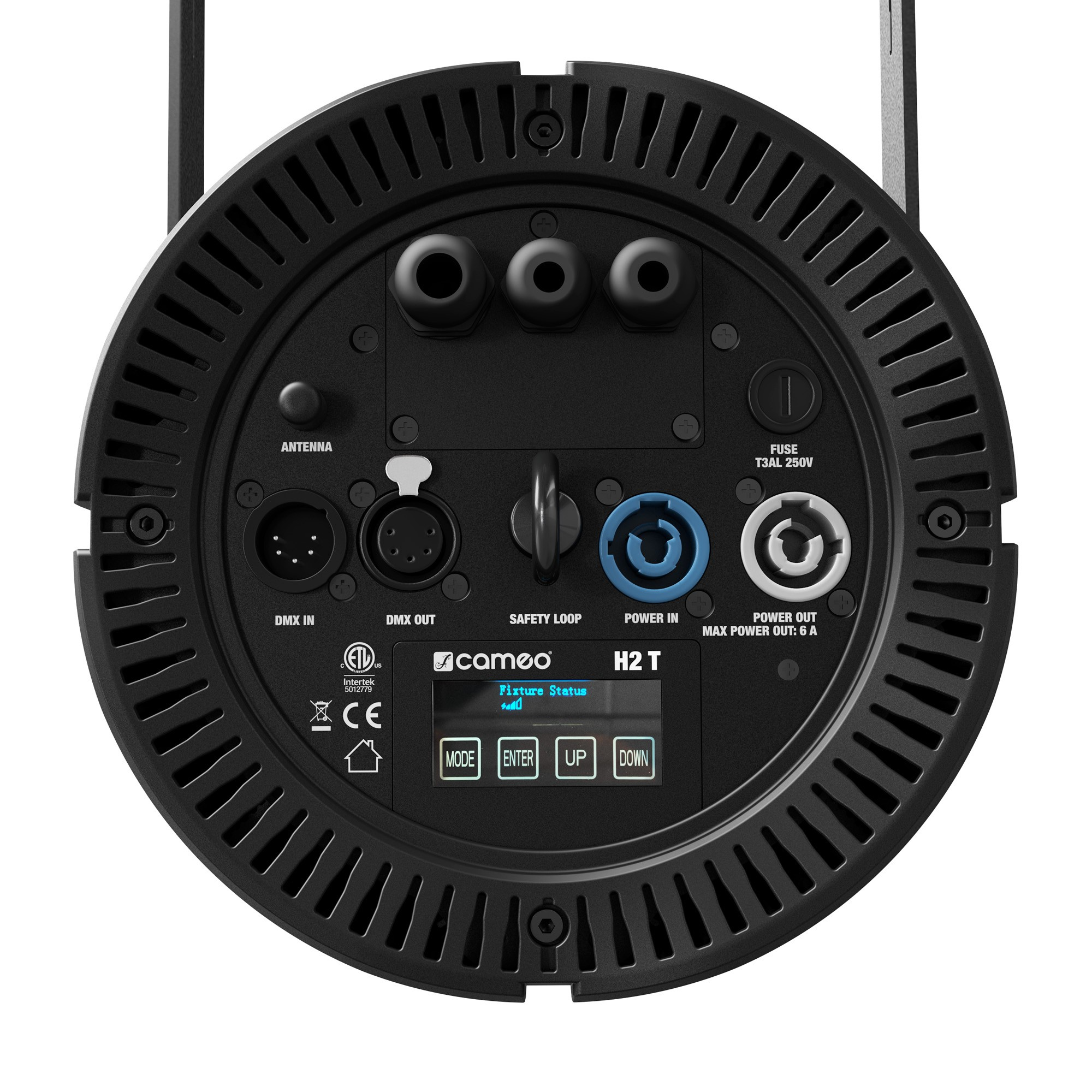 Cameo H2 T DMX Controllable House Light with Warm White LED