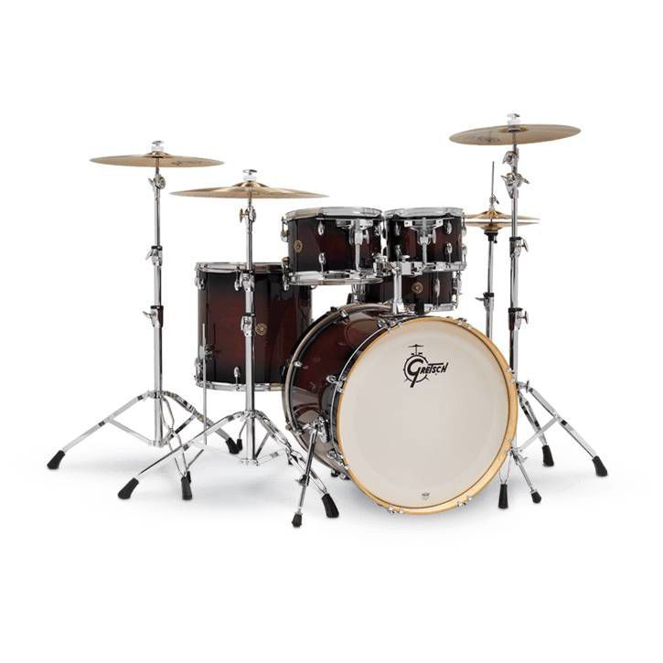 Gretsch Catalina Maple CM5 22 5pc Drum Kit Dark Cherry Burst