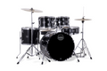 Mapex Comet 20" 5pc Drum Kit w/HW & Cymbals - Black