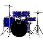 Mapex Comet 5pce Drum Kit With Hardware/Cymbals - Indigo Blue