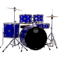 Mapex Comet 20" 5pc Drum Kit w/HW & Cymbals - Indigo Blue
