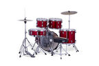 Mapex Comet 5pce 22 Drum Kit w/ Hardware & Cymbals - Infra Red