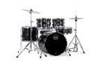Mapex Comet 5pce 18 Drum Kit w/ Hardware & Cymbals - Black