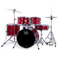Mapex Comet 18" 5pc Drum Kit w/HW & Cymbals - Infra Red