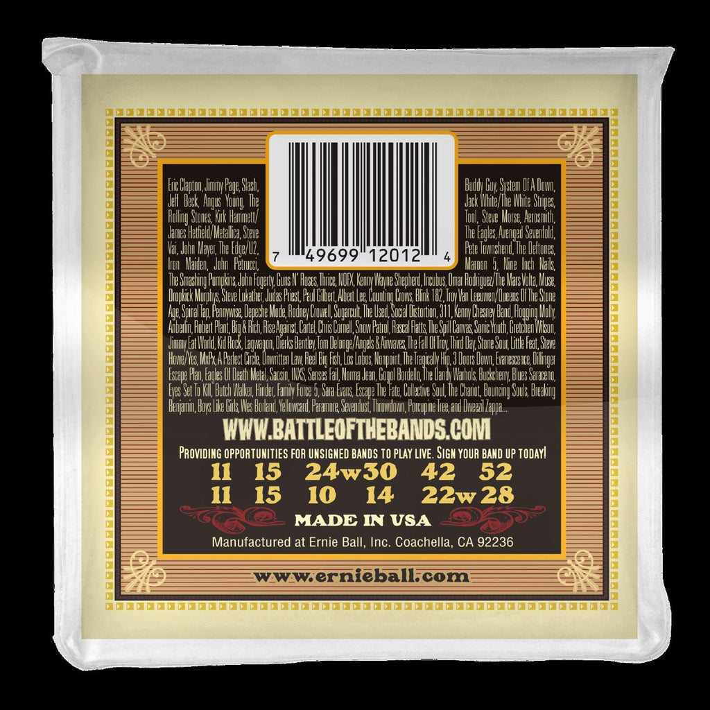 Ernie Ball 2012 Earthwood Medium 12-String 80 20 Bronze Acoustic Guitar Strings