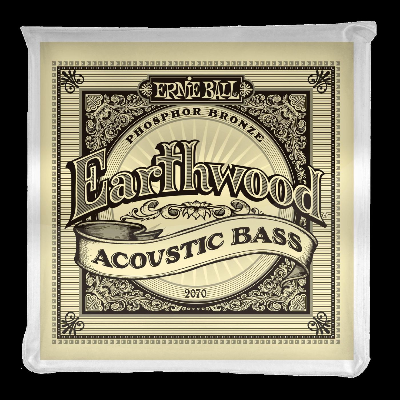 Ernie Ball 2070 Earthwood Phosphor Bronze Acoustic Bass Strings