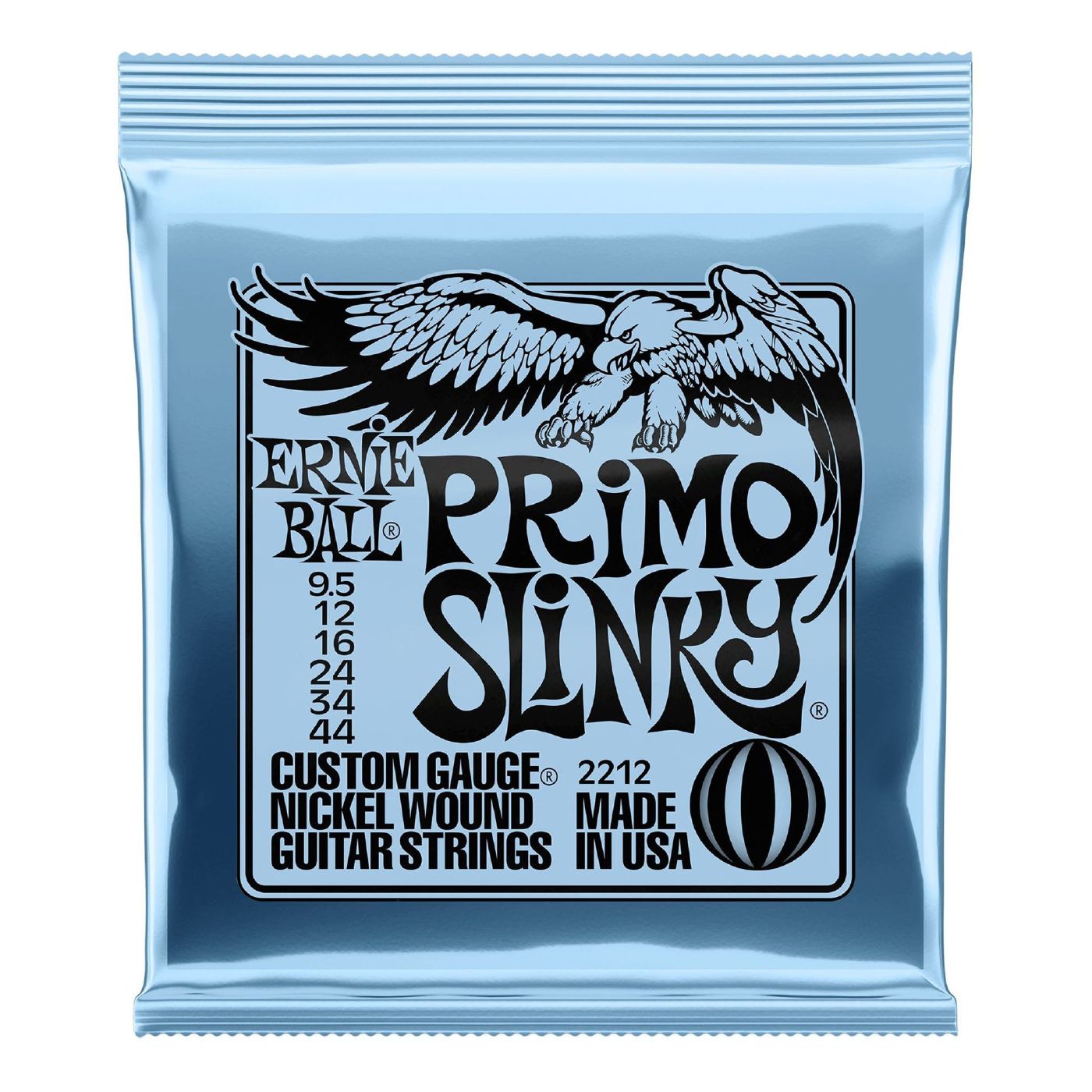 Ernie Ball 2212 9.5-44 Primo Slinky Electric Guitar Strings