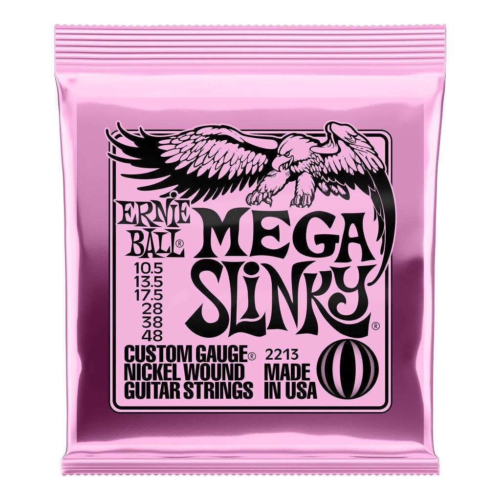 Ernie Ball 2213 10.5 - 48 Mega Slinky Nickel Wound Electric Guitar Strings