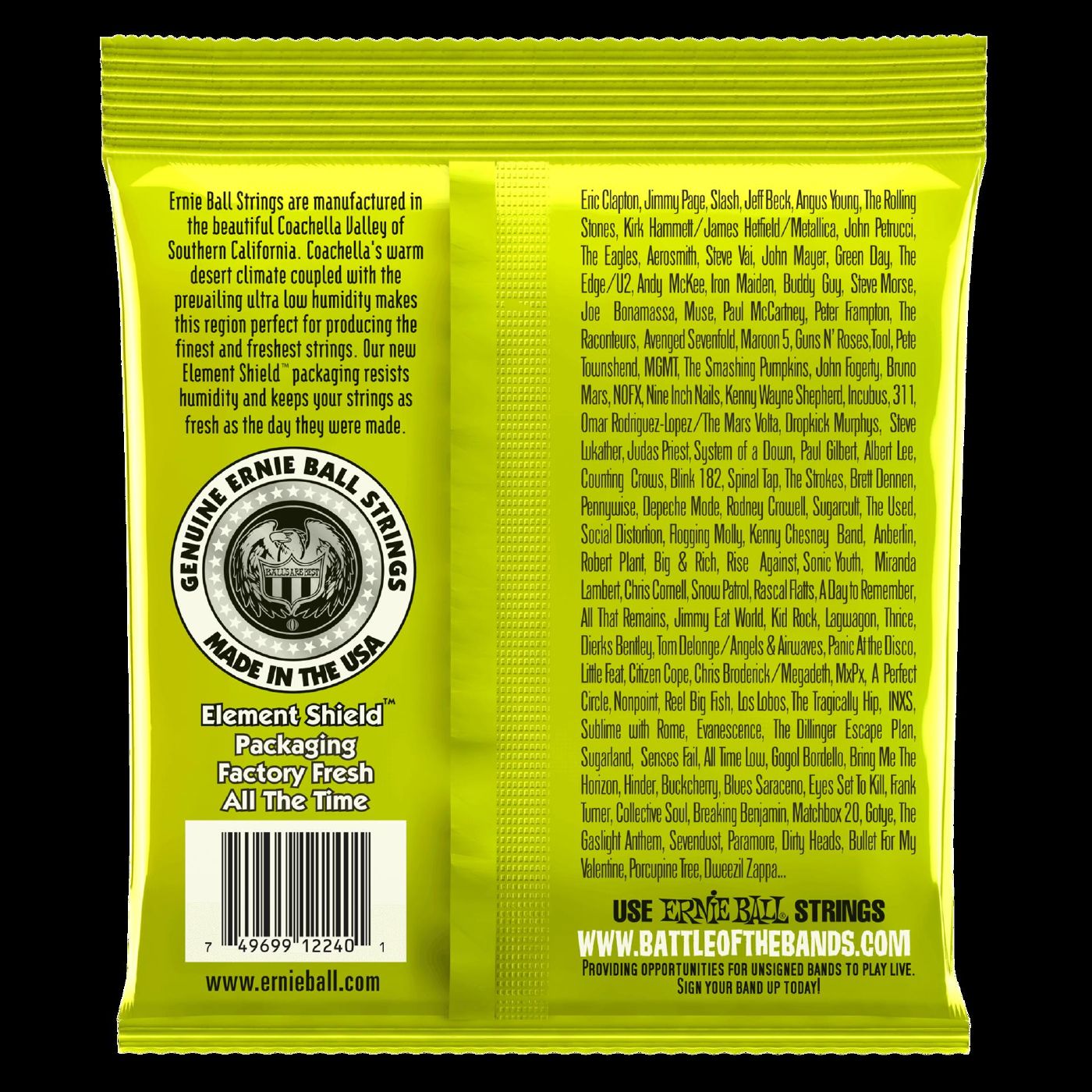 Ernie Ball 2240 Regular Slinky RPS Nickel Wound Electric Guitar Strings
