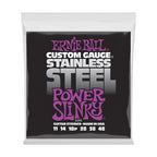 Ernie Ball E2245 11 - 48 Power Slinky Stainless Steel Wound Electric Guitar Strings