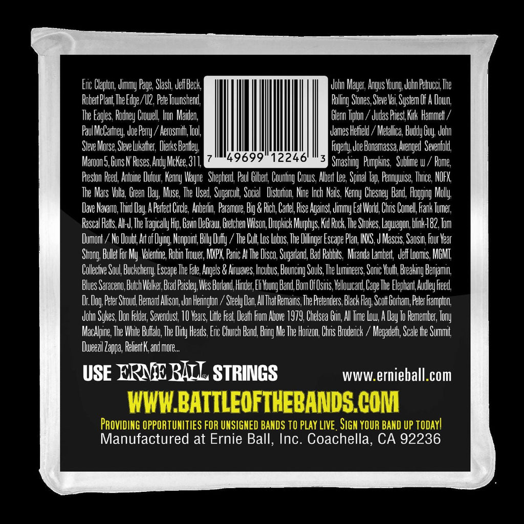 Ernie Ball 2246 Regular Slinky Stainless Steel Wound Electric Guitar Strings