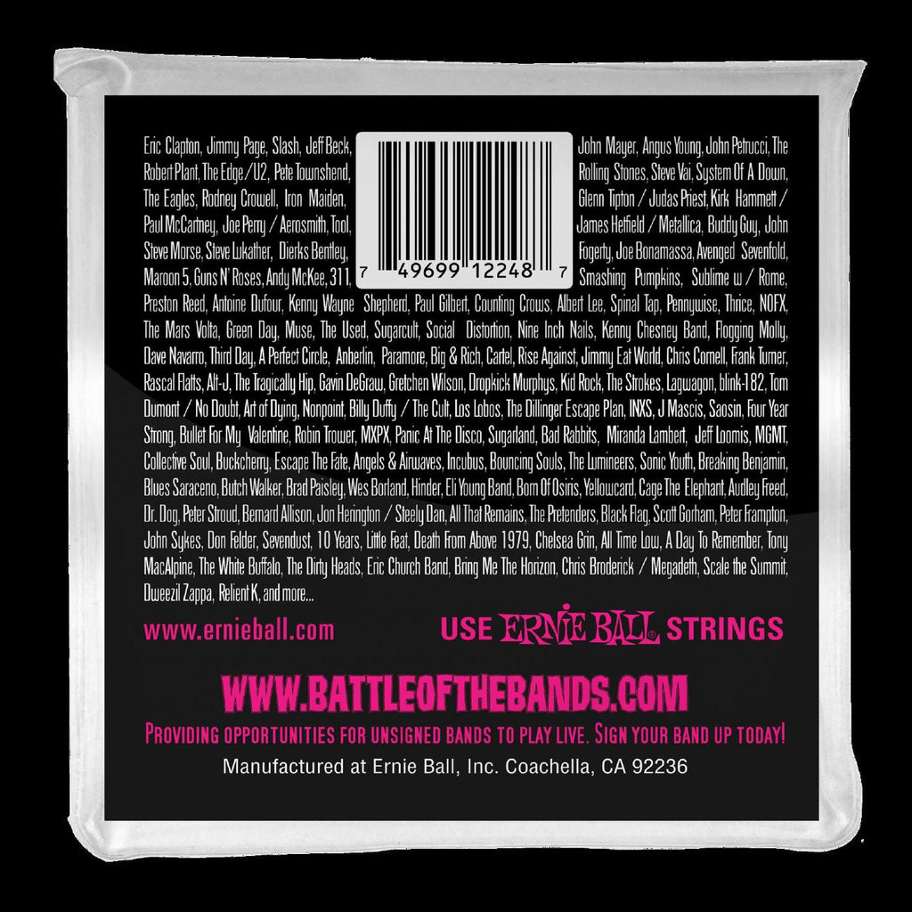 Ernie Ball 2248 Super Slinky Stainless Steel Wound Electric Guitar Strings