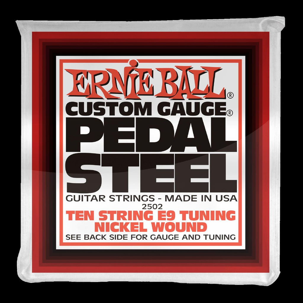 Ernie Ball 2502 Pedal Steel 10-String E9 Tuning Nickel Wound Electric Guitar Strings