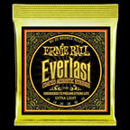 Ernie Ball 2560 Everlast Light Coated 80 20 Bronze Acoustic Extra