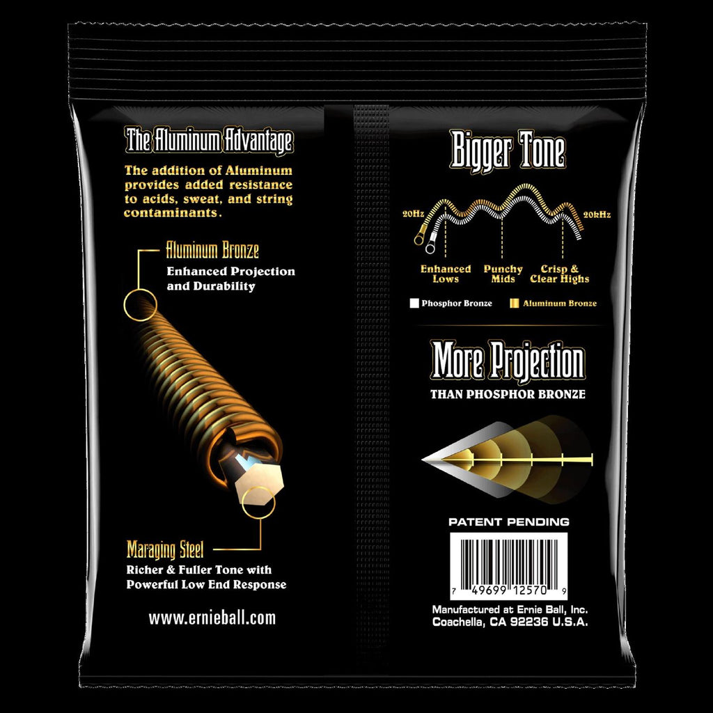 Ernie Ball 2570 Extra Light Aluminum Bronze Acoustic Guitar Strings
