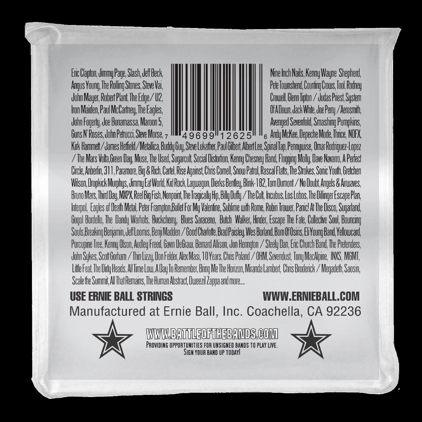 Ernie Ball 2625 Slinky 8-String Nickel Wound Electric Guitar Strings
