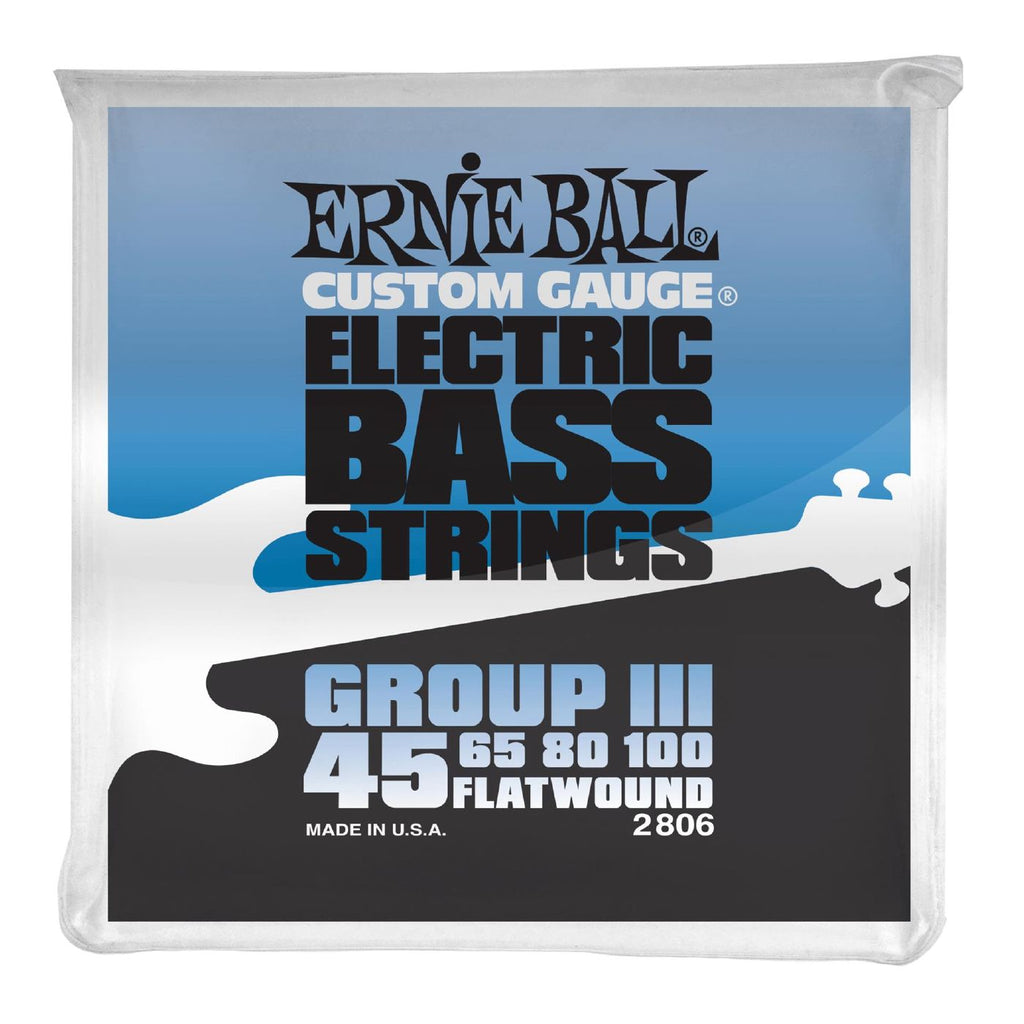 Ernie Ball 2806 Flatwound Group III Electric Bass Strings