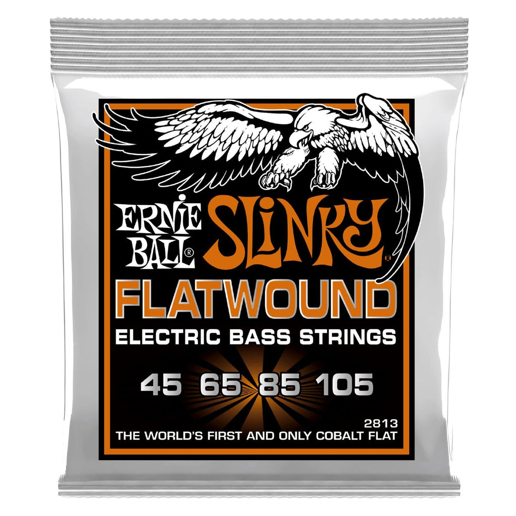 Ernie Ball 2813 Hybrid Slinky Flatwound Electric Bass Strings