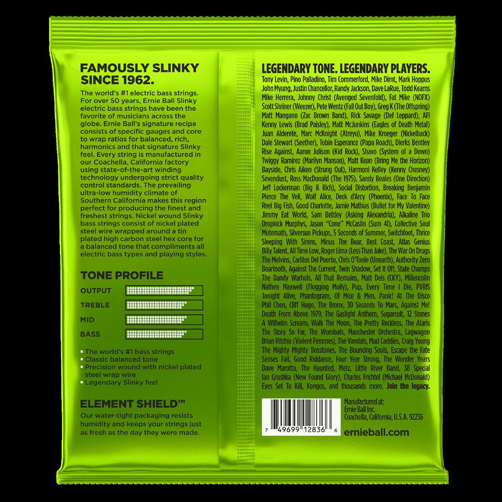 Ernie Ball 2836 Regular Slinky 5-String Nickel Wound Electric Bass Strings