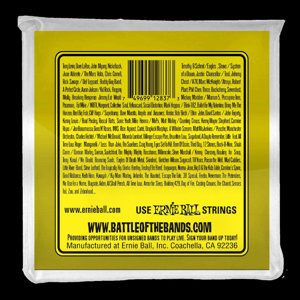 Ernie Ball 2837 Slinky 6-String with small ball end 29 5-8 scale Bass Guitar Strings