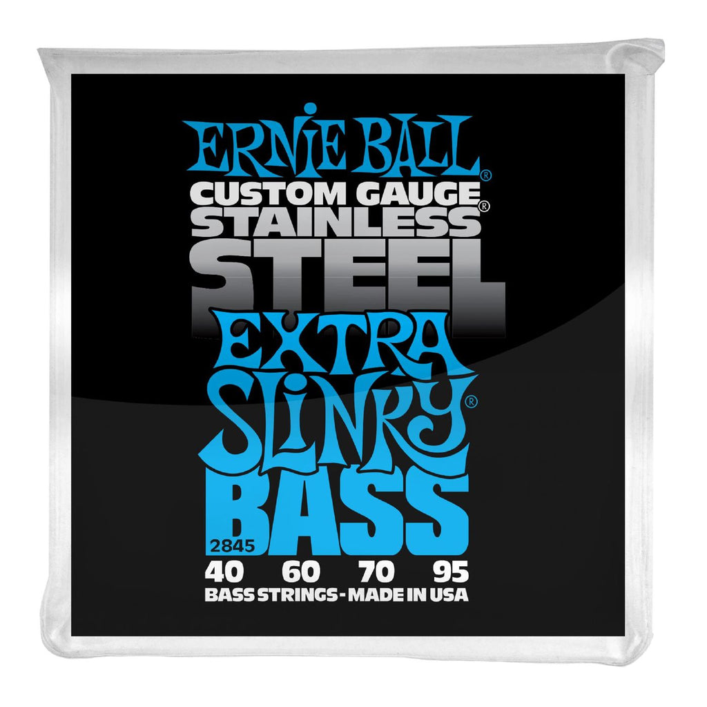 Ernie Ball 2845 Extra Slinky Stainless Steel Electric Bass Strings