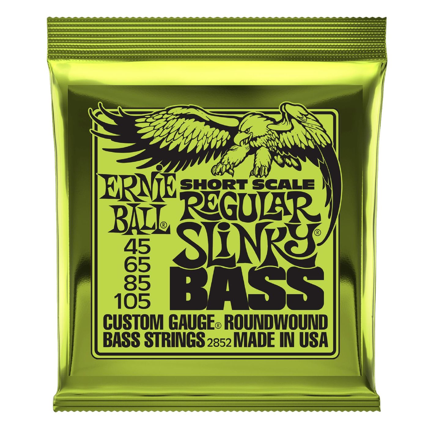 Ernie Ball 2852 Regular Slinky Short Scale Bass Guitar Strings