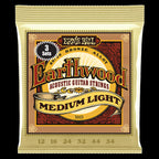 Ernie Ball 3003 Earthwood Medium Light 80 20 Bronze Acoustic Guitar Strings 3 Pack