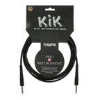 Klotz KIK Guitar Cable 6m - Black/Nickel Connectors