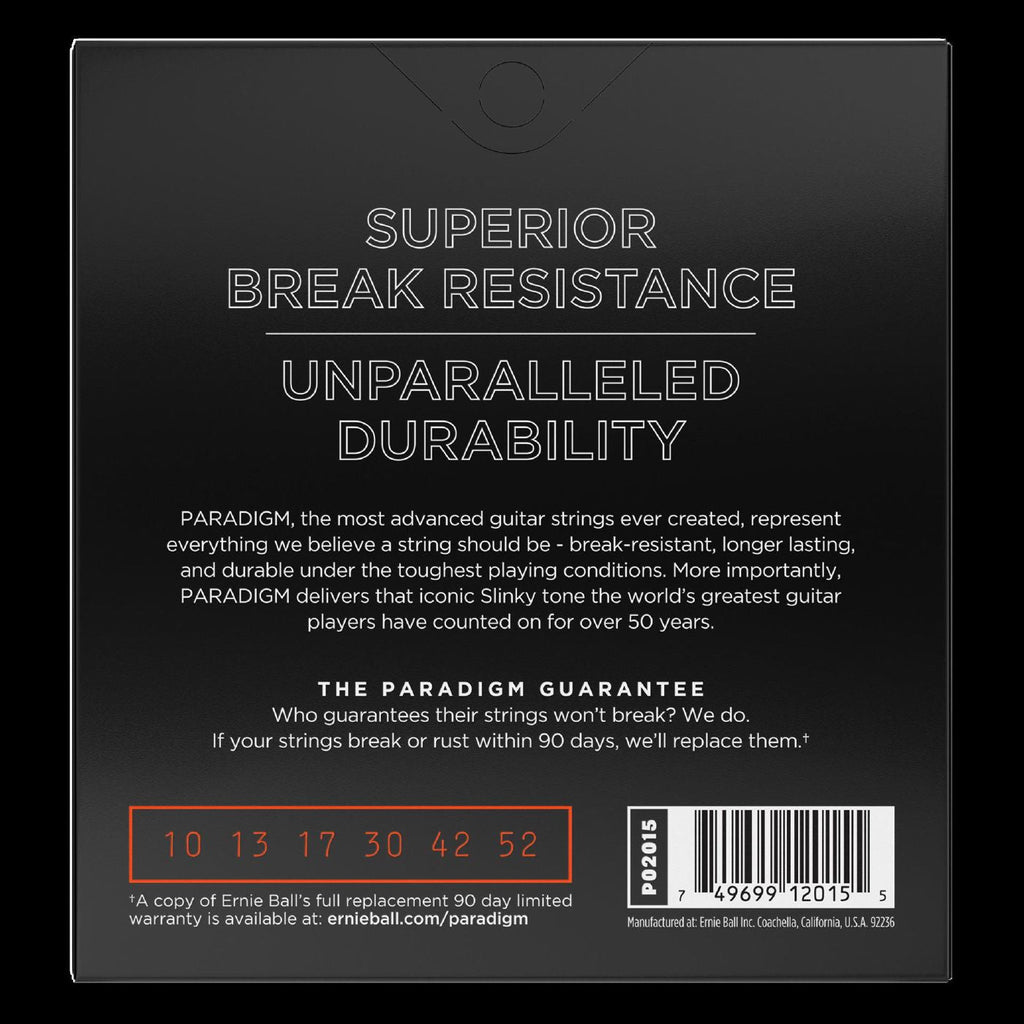 Ernie Ball 2015 Paradigm Skinny Top Heavy Bottom Slinky Electric Guitar Strings