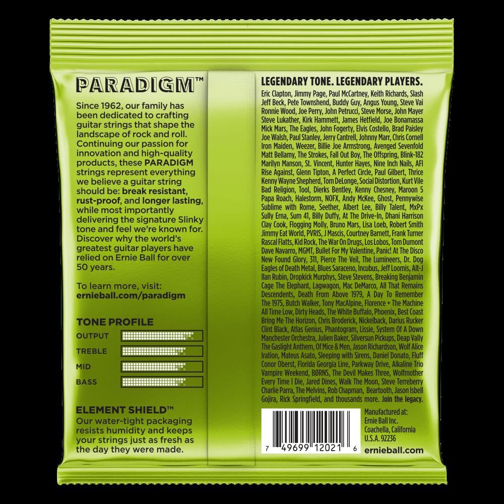 Ernie Ball 2021 Paradigm Regular Slinky Electric Guitar Strings