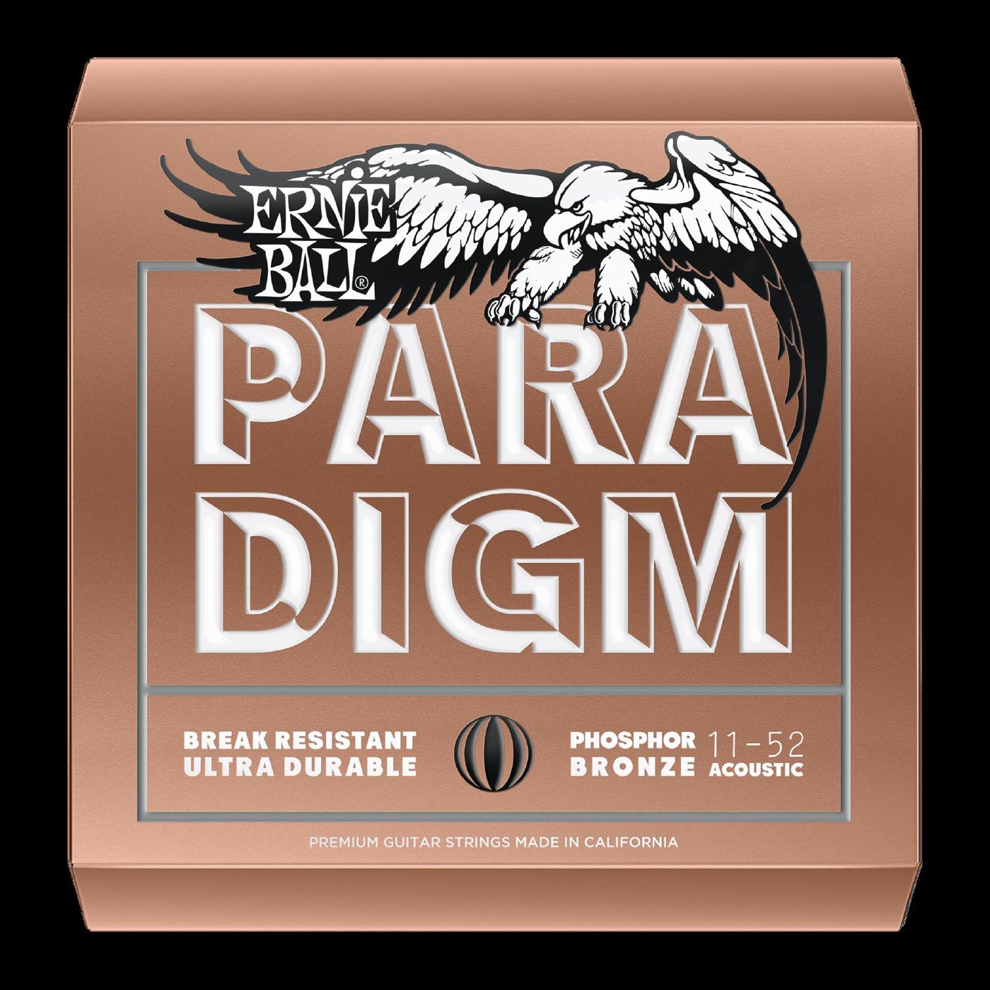 Ernie Ball 2078 Paradigm Light Phosphor Bronze Acoustic Guitar Strings