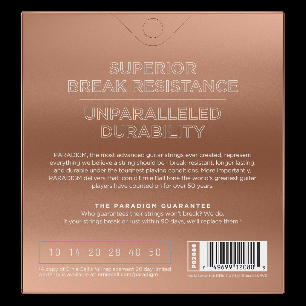 Ernie Ball 2080 Paradigm Extra Light Phosphor Bronze Acoustic Guitar Strings