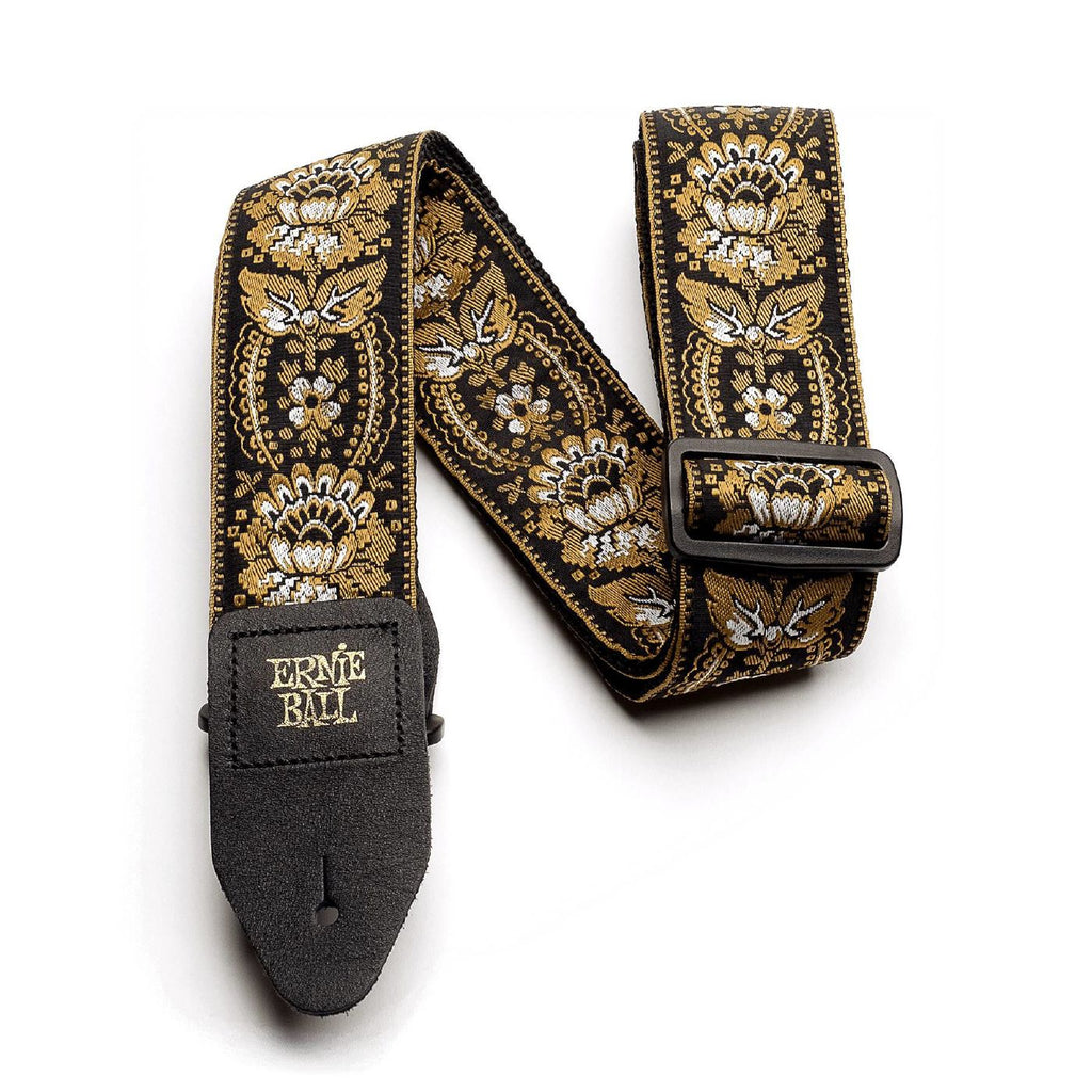 Ernie Ball 4151 Royal Orleans Gold Jacquard Guitar Strap