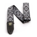 Ernie Ball 4166 Tribal Silver and White Jacquard Guitar Strap
