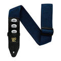 Ernie Ball 4236 Pickholder Guitar Strap in Navy (Holds 3 Picks)
