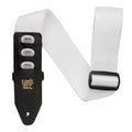 Ernie Ball 4259 Pickholder Guitar Strap in White (Holds 3 Picks)