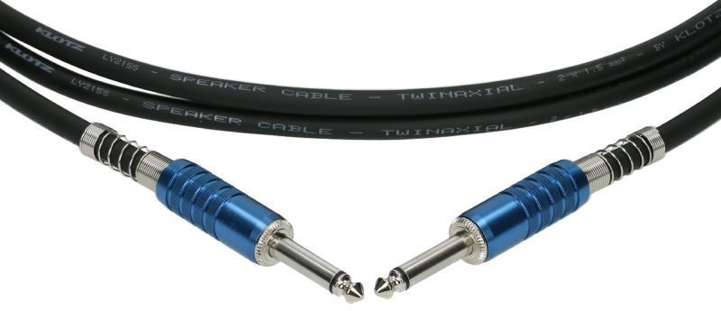 Klotz SC1PP01SW 1m Jack to Jack Speaker Cable