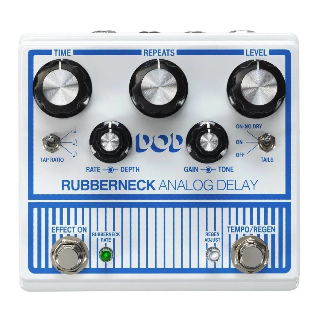 DigiTech DOD Rubberneck Analogue Delay Guitar Effects Pedal