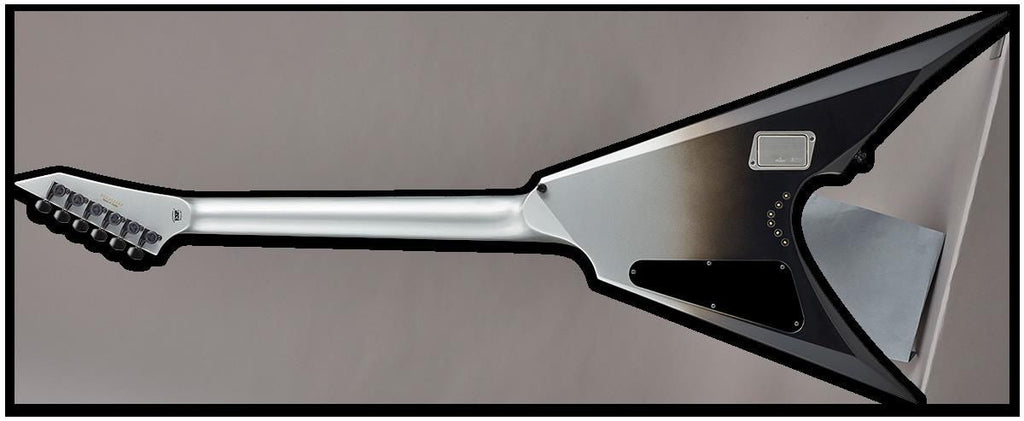 ESP E-II Arrow Electric Guitar NT Black Silver Fade