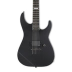 ESP E-II M-I Neck Thru Electric Guitar in Black Satin
