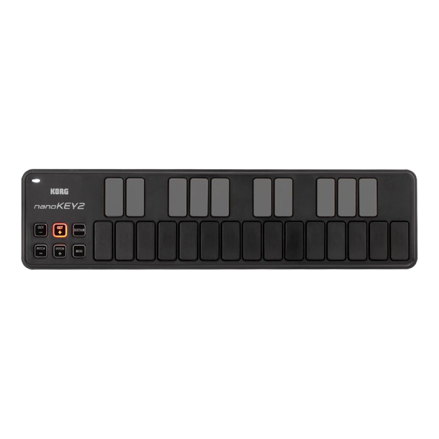 Korg nanoKEY2 Slim-line USB Keyboard (Black)