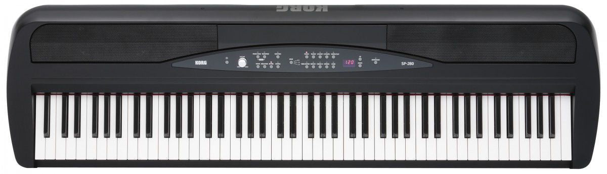 Korg SP-280 88-Keys Digital Piano in Black (SP280)