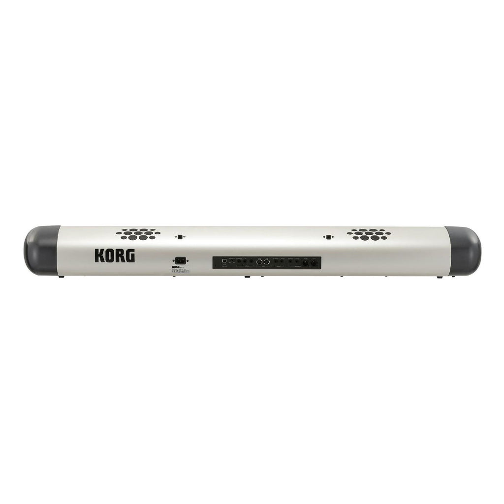 Korg SV-2 88-key stage vintage piano keyboard with built-in speaker system, ideal for performance and live music settings.