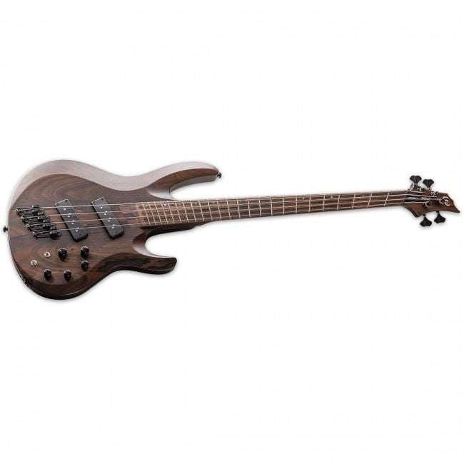 LTD B-1004 Multi-Scale Bass Guitar in Ziricote Natural