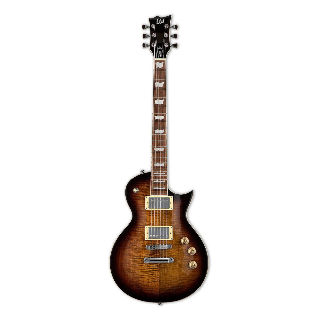 LTD EC-256 Eclipse Electric Guitar in Dark Brown Sunburst