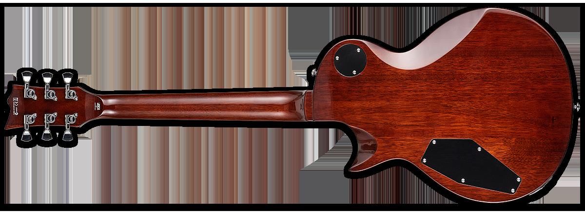 LTD EC-256 Eclipse Electric Guitar in Dark Brown Sunburst